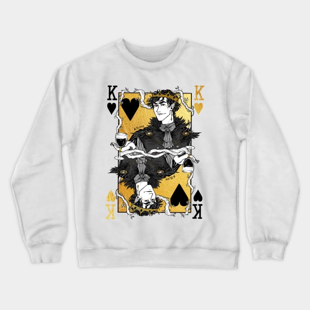 Cardan king of hearts Crewneck Sweatshirt by ritta1310